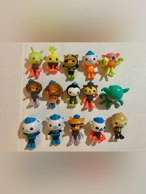 Rare Octonauts Lot Kwazii Barnacles Peso Dashi Vegimals Shellington 15 Figures